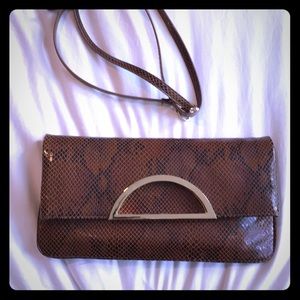 White House Black Market clutch or shoulder bag.